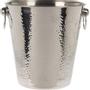 _ Champagne- og vinkøler, 21cm, Ø20,8cm, sølv, metal *Denne vare tages ikke retur*
