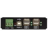 StarTech Rackmount USB 2.0 Hub - 4 Port Rugged Industrial USB 2.0 Hub - hub - 4 porter (ST4200USBM)