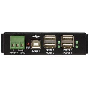 STARTECH Mountable 4 Port Rugged Industrial USB Hub (ST4200USBM)