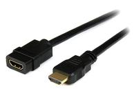 StarTech 2m (6ft) HDMI Extension Cable, Ultra HD HDMI Male to Female Cable, 4K HDMI Cable Extender, 4K 30Hz UHD HDMI Cable with Ethernet M/F, High Speed HDMI 1.4 Cable, 10.2Gbps - HDMI Cord Extender - HDMI-for (HDEXT2M)