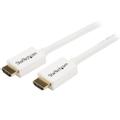 STARTECH 5m White CL3 In-wall High Speed HDMI Cable - Ultra HD 4k x 2k - M/M