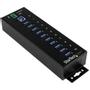 STARTECH StarTech.com Rugged Metal 10 Port USB3.0 Hub DIN Rail (ST1030USBM)