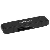 StarTech USB Memory Card Reader - USB 3.0 SD Card Reader - Compact - 5Gbps - USB Card Reader - MicroSD USB Adapter - kortleser - USB 3.0/USB-C