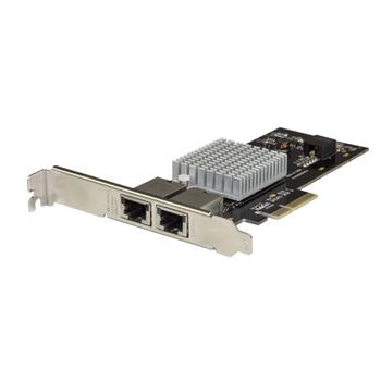 STARTECH 2-port PCIe 10GBase-T / NBASE-T Ethernet Network Card -with Intel X550 Chip (ST10GPEXNDPI)