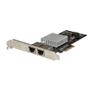 STARTECH 2-port PCIe 10GBase-T / NBASE-T Ethernet Network Card -with Intel X550 Chip