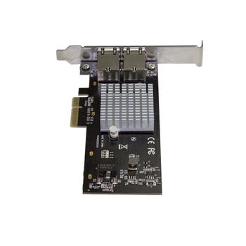 STARTECH 2-port PCIe 10GBase-T / NBASE-T Ethernet Network Card -with Intel X550 Chip (ST10GPEXNDPI)
