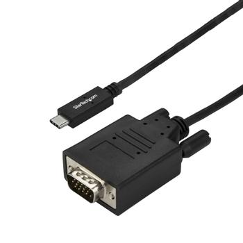 STARTECH 3M / 10 FT USB C TO VGA CABLE F-FEEDS (CDP2VGA3MBNL)