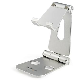 STARTECH SMARTPHONE AND TABLET STAND PORTABLE AND FOLDABLE - ALUMINUM (USPTLSTND)