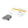 STARTECH StarTech.com USB C Multiport Video Adapter with HDMI, VGA, Mini DisplayPort or DVI, USB Type C Monitor Adapter to HDMI 2.0 or mDP 1.2 (4K 60Hz), VGA or DVI (1080p), Space Gray Aluminum - 4-in-1 USB-C  (CDPVDHDMDP2G)