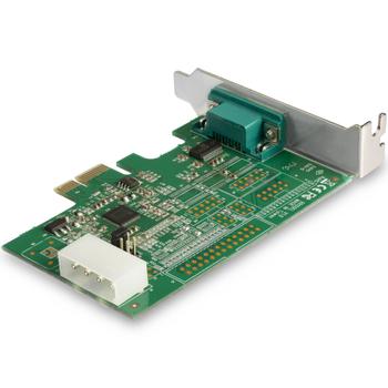 STARTECH 1 Port RS232 Serial Adapter Card w/ 16950 UART - PCI Express Serial Port Card - 921.4Kbps - Windows & Linux (PEX1S953LP)