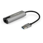 STARTECH StarTech.com 2.5GbE USB A to Ethernet Adapter, NBASE-T NIC, USB 3.0 Type A 2.5 GbE /1 GbE Multi Speed Gigabit Network, USB 3.1 Laptop to RJ45/LAN, Lenovo X1 Carbon, HP EliteBook/ ZBook - Type-A to Eth