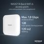 NETGEAR WAX214 Access Point AX1800, WiFi6 PoE, Wireless (WAX214-100EUS)