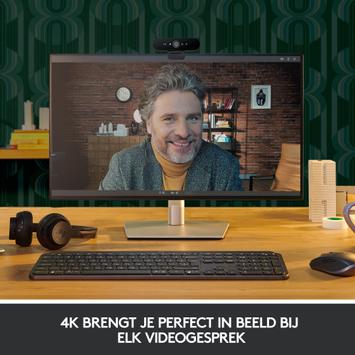 Logitech BRIO STREAM - 4K HDR webkamera med Windows Hello-støtte (960-001194)