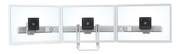 Ergotron HX monteringskomponent - for 3 LCD-skjermer - hvit