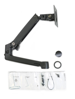ERGOTRON LX Dual Stacking Arm, Extension and Collar Kit, Matte Black (98-130-224)
