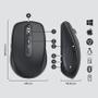 LOGITECH MX ANYWHERE 3 - GRAPHITE EMEA IN WRLS (910-005988)