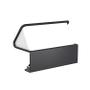 Kindermann CablePort desk² - 4-slot RAL 7015 - 1 sähkö, 1 tupla USB lataus (7430000171)