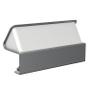 Kindermann CablePort desk² - 6-slot alu - 3 sähköä, 1 tupla USB lataus (7430000163)