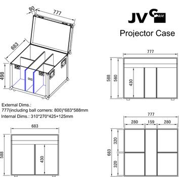 JV Case PROJECTOR CASE (B03253)