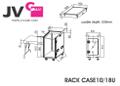 JV Case RACK CASE 10/18U (B03240)