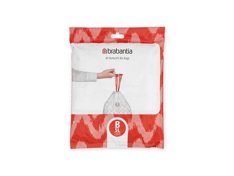 BRABANTIA Avfallspåsar B Brabantia 5L 40/FP (137747)