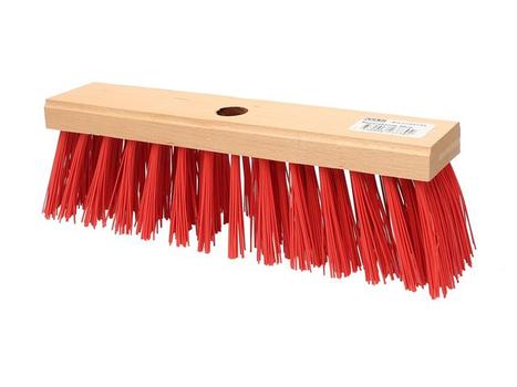 MAX Gatekost MAX hard rød bust 30cm trehvit (23730)