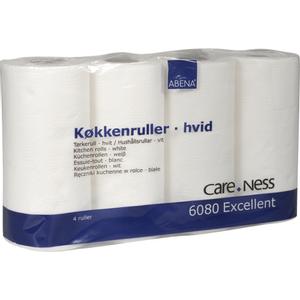 Abena Køkkenrulle,  ABENA Care-Ness Excellent,  2-lags, 17,8m x 22,5cm, Ø11cm, hvid, 100% nyfiber (608005*28)