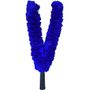 V-mop Afstøver, V-mop, 40cm, blå, akryl/plast, 40cm, 2-grenet