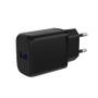 SIGN Wall charger USB-A QC 3.0, 18W, 3A - Black