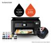 EPSON EcoTank ET-2850 Inkjet Printers Consumer/ Multi-fuction/ Ink tank system/ Home A4 (21.0x29.7 cm) 4 Ink Cartridges KCYM Print Scan Copy Yes 5 760 x 1 440 DPI IN (C11CJ63405)