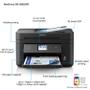 EPSON WorkForce WF-2885DWF MFP colour inkjet A4 14ppm Print 150sheets USB LAN Wi-Fi NFC Black (C11CG28408)