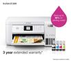 EPSON EcoTank ET-2856 Inkjet Printers Consumer/ Multi-fuction/ Ink tank system/ Home A4 (21.0x29.7 cm) 4 Ink Cartridges KCYM Print Scan Copy Yes 5 760 x 1 440 DPI (C11CJ63406)