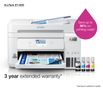 EPSON EcoTank ET-4856 Inkjet Printers Consumer/ Multi-fuction/ Ink tank system A4 (21.0x29.7 cm) 4 Ink Cartridges KCYM Print Scan Copy Fax Yes (A4 plain paper) 4 800 x 1 200 DPI IN (C11CJ60407)