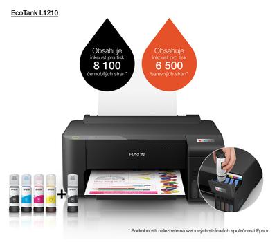 EPSON L1210 Inkjet Printer Colour  (C11CJ70401)