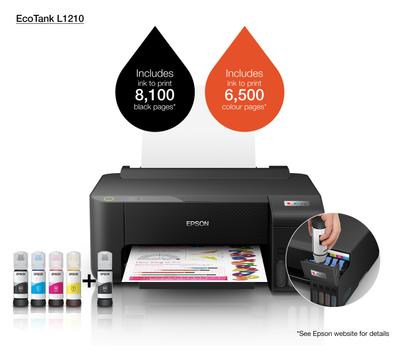 EPSON L1210 Inkjet Printer Colour  (C11CJ70401)