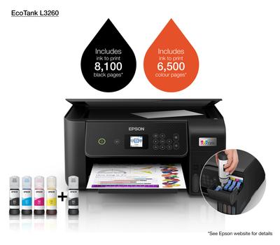 EPSON L3260 Inkjet A4 5760 X 1440  (C11CJ66407)