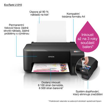 EPSON L1210 Inkjet Printer Colour  (C11CJ70401)