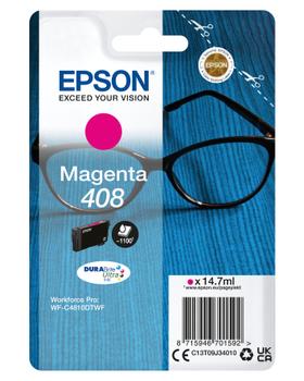 EPSON n 408 - 14.7 ml - high capacity - magenta - original - blister - ink cartridge - for WorkForce Pro WF-C4810DTWF (C13T09J34010)