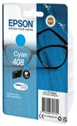 EPSON 408 - 21.6 ml - cyan - original - blister - ink cartridge - for WorkForce Pro WF-C4810DTWF