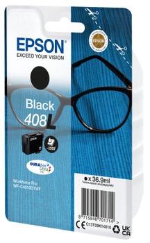 EPSON 408XL - 36.9 ml - Extra High Capacity - black - original - blister - ink cartridge - for WorkForce Pro WF-C4810DTWF (C13T09K14010)