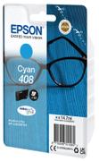 EPSON 408 - 14.7 ml - high capacity - cyan - original - blister - ink cartridge - for WorkForce Pro WF-C4810DTWF