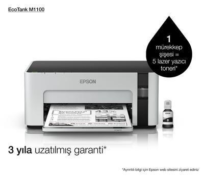 EPSON EcoTank ET-M1100 - skrivare - svartvit - bläckstråle (C11CG95403)
