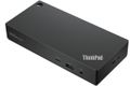 LENOVO o ThinkPad Universal USB-C Smart Dock - Docking station - USB-C - HDMI, 2 x DP - GigE - 135 Watt - for ThinkPad E14 Gen 3, T14s Gen 2, X1 Carbon Gen 9, X1 Yoga Gen 6 (40B20135UK)