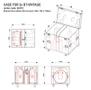 JV Case CASE for 2x BT-VINTAGE (B03271)