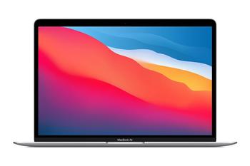 APPLE MacBook Air 13 (2020) 256GB sølv 8-core M1 CPU GHz, 16GB RAM, 256GB SSD, 7-core GPU, , (Z127-M-MGN93H/A)