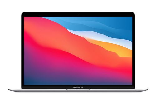 APPLE MacBook Air M1 chip (2020), 13.3" with 8-core CPU and 7-core GPU, 8GB RAM, 256GB, Silver (MGN93KS/A)