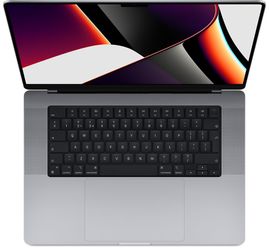 APPLE MacBook Pro 16.2" (Oct. 2021), M1 Pro (10 CPU/16 GPU), 16 GB RAM, 1TB SSD, macOS Monterey 12.0, Space Grey (MK193KS/A)