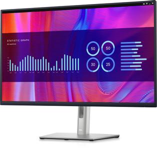 DELL 32" Skærm P3223DE - 2560x1440 (QHD) - IPS - 90W USB-C HUB - Black - 5 ms (DELL-P3223DE)