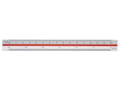 LINEX Skallinjal 15cm 1:100:200:300:400:500