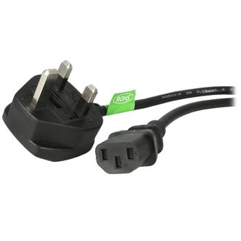 STARTECH UK COMPUTER POWER CABLE - 1M (3FT) BS 1363 TO C13 18AWG CABL (BS13U-1M-POWER-LEAD)